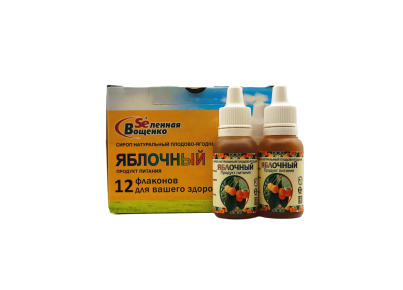 Сироп "Яблочный" (12фл.*20гр.)